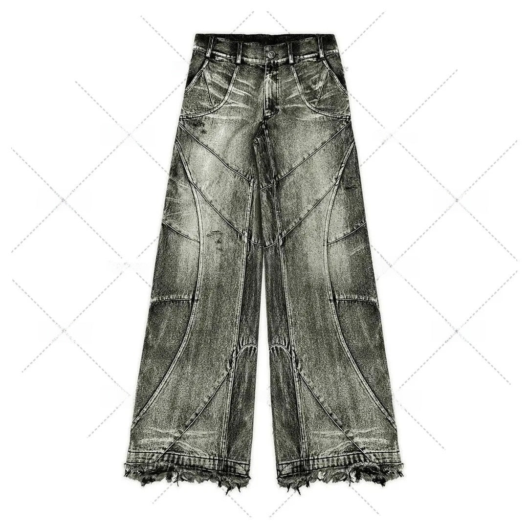 Vintage Denim Pants for Men Moodwear