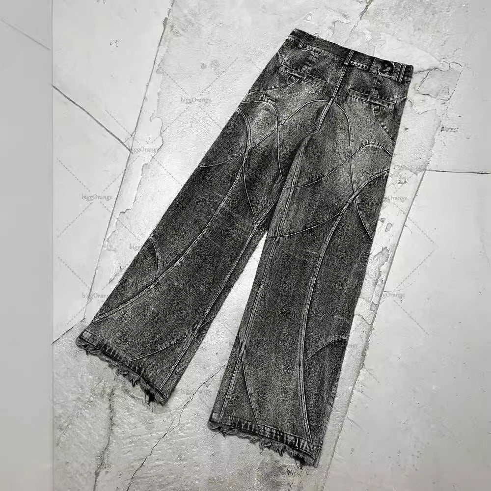 Vintage Denim Pants for Men Moodwear